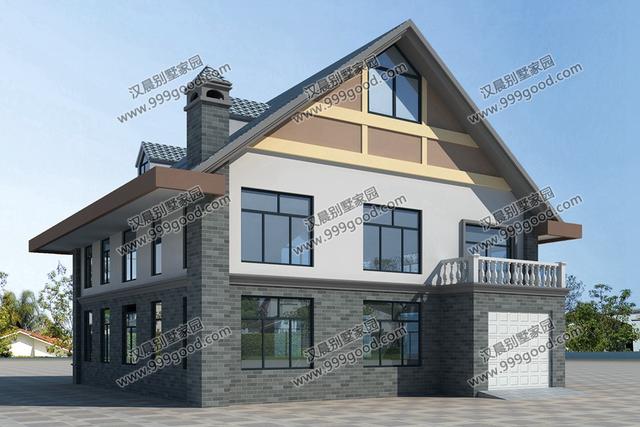 這8棟農村二層別墅設計圖，絲毫不會浪費宅基地