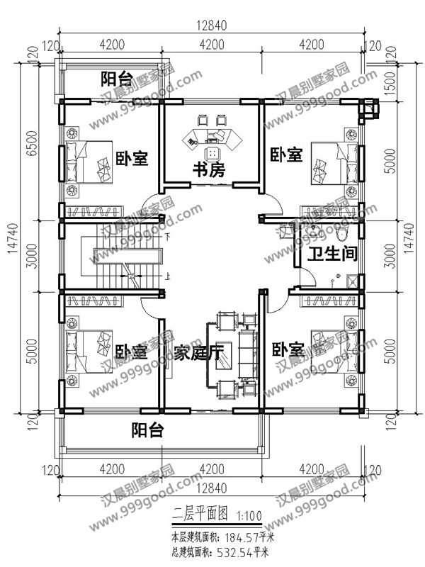 這8棟農村二層別墅設計圖，絲毫不會浪費宅基地