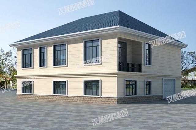 這8棟農村二層別墅設計圖，絲毫不會浪費宅基地