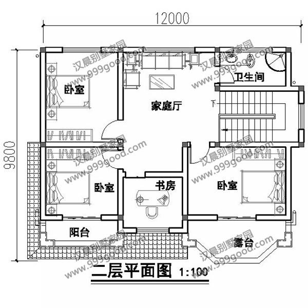 這8棟農村二層別墅設計圖，絲毫不會浪費宅基地