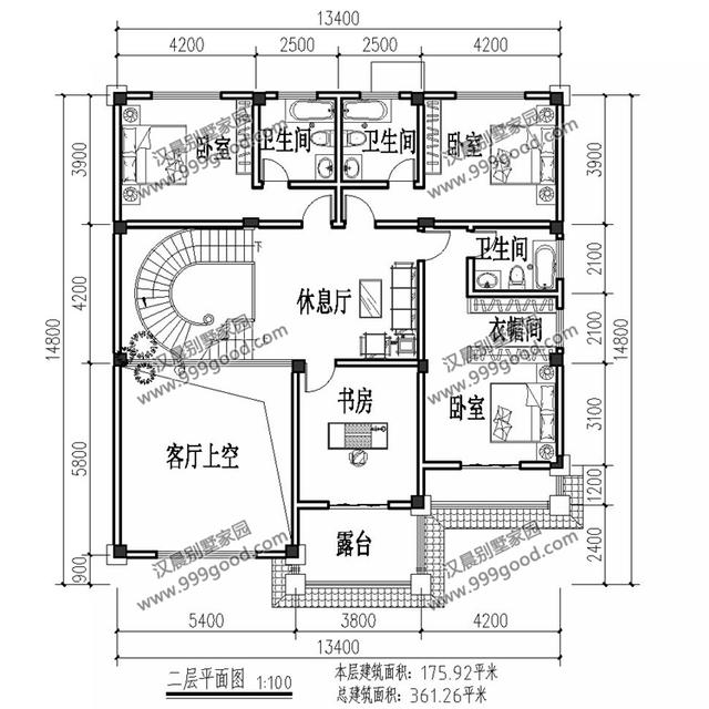 這8棟農村二層別墅設計圖，絲毫不會浪費宅基地