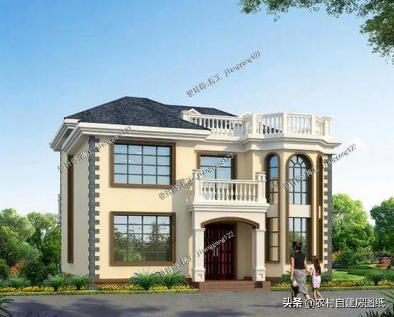 8套經典大氣二層別墅設計效果圖，美觀實用，50年都不過時