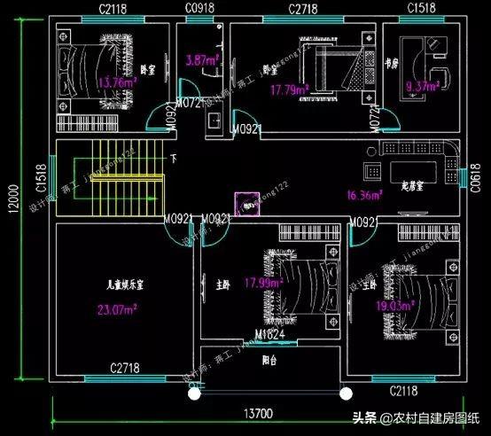 8套經典大氣二層別墅設計效果圖，美觀實用，50年都不過時