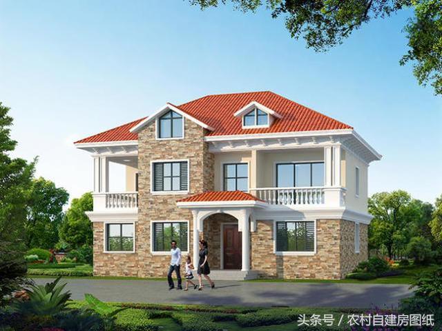 16款二層農村別墅設計圖紙，給大家建房參考，選出自己最喜歡的小別墅