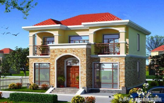 16款二層農村別墅設計圖紙，給大家建房參考，選出自己最喜歡的小別墅