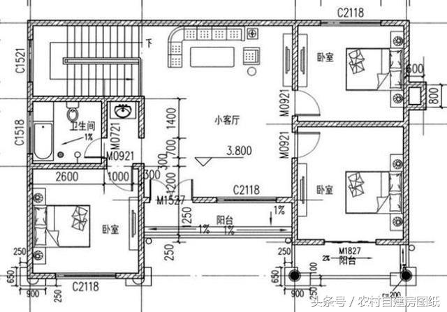16款二層農村別墅設計圖紙，給大家建房參考，選出自己最喜歡的小別墅