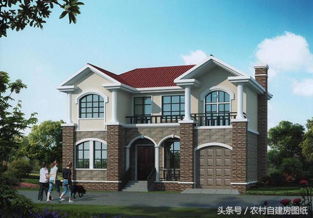 16款二層農村別墅設計圖紙，給大家建房參考，選出自己最喜歡的小別墅