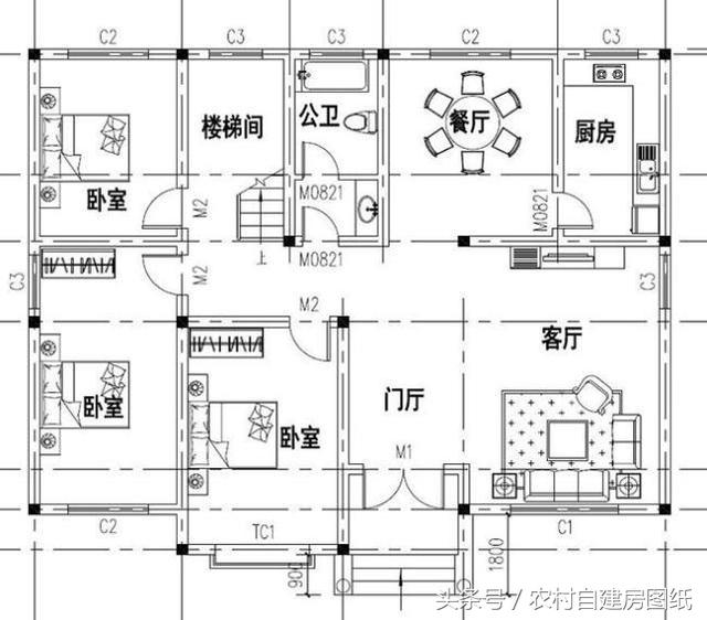 16款二層農村別墅設計圖紙，給大家建房參考，選出自己最喜歡的小別墅