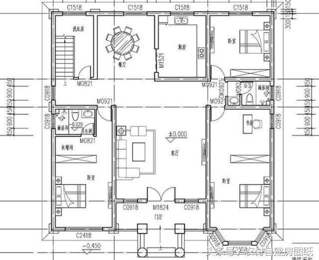 16款二層農村別墅設計圖紙，給大家建房參考，選出自己最喜歡的小別墅