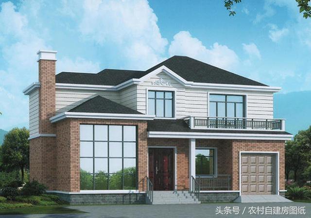 16款二層農村別墅設計圖紙，給大家建房參考，選出自己最喜歡的小別墅