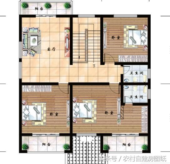 16款二層農村別墅設計圖紙，給大家建房參考，選出自己最喜歡的小別墅