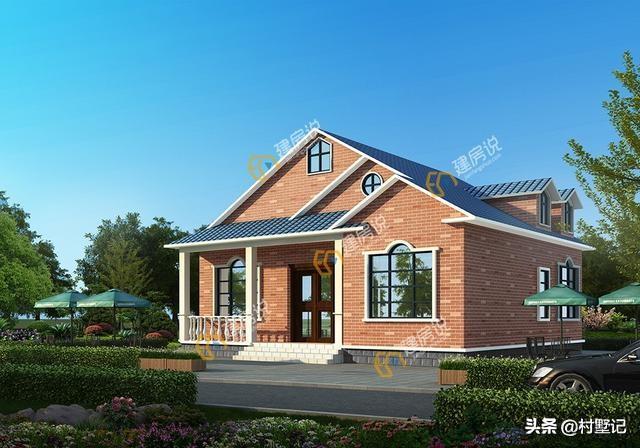 8套漂亮農村一層別墅設計圖，經濟實惠，住得也很舒適，農村養老房，還是一層的好