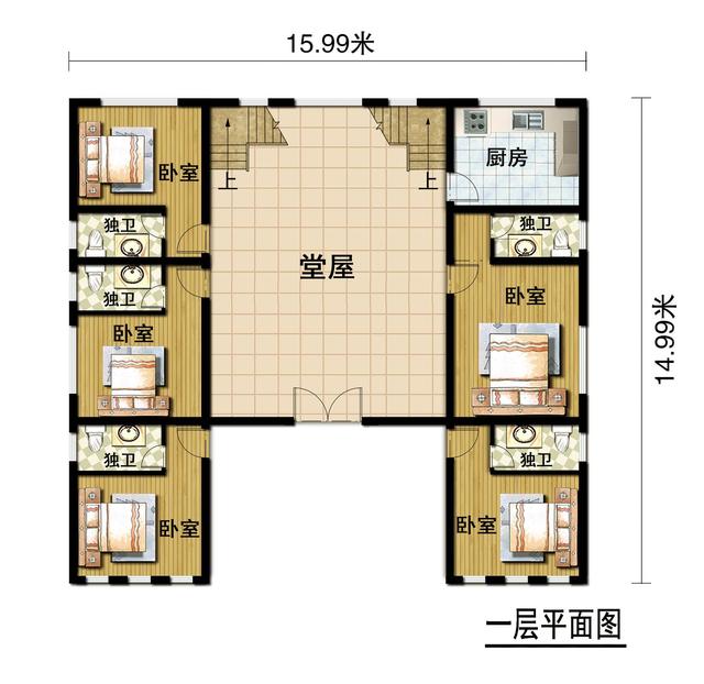 最受歡迎的四套自建中式別墅設計圖，怪不得那么多人建，心動了