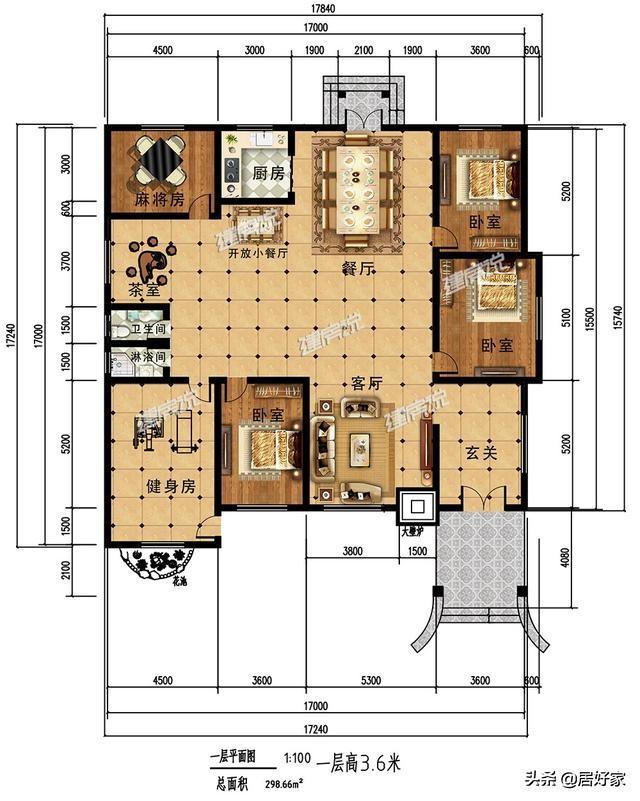 精選6套一層別墅設(shè)計(jì)圖，最低15萬就能建，圖紙收藏好，以后建房用得上