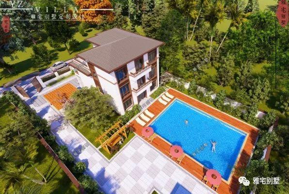 湖南常德劉先生三層新中式別墅設計圖，10.8x12米，感恩母親節