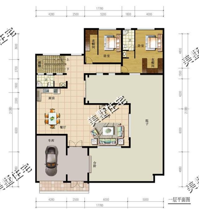 5款自建別墅設計圖，百看不厭中式風，中國人含蓄氣質的體現(xiàn)。