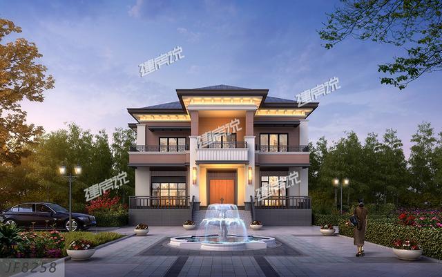 6套新中式小院設計圖，越來越多的人會選擇在農村建一棟屬于自己的別墅。不光是大或者小，豪華還是簡單，都能收獲一種滿足感！