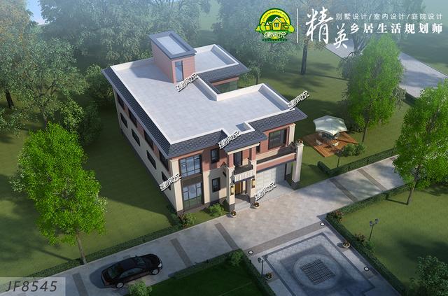 6套新中式小院設計圖，越來越多的人會選擇在農村建一棟屬于自己的別墅。不光是大或者小，豪華還是簡單，都能收獲一種滿足感！