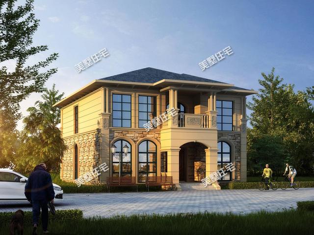 8款二層別墅設計圖，任你選，款款實用經典！戶型方正簡約大氣的別墅，經典又耐看，裝飾不多又易于建造。