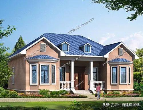 2026年7棟最新一層農(nóng)村別墅設(shè)計(jì)圖，有豪華范的，有實(shí)用派的，有你喜歡的嗎？