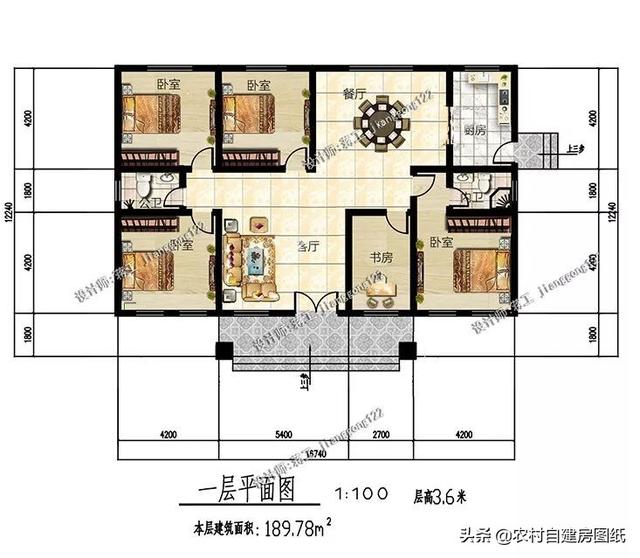 2026年7棟最新一層農(nóng)村別墅設(shè)計(jì)圖，有豪華范的，有實(shí)用派的，有你喜歡的嗎？
