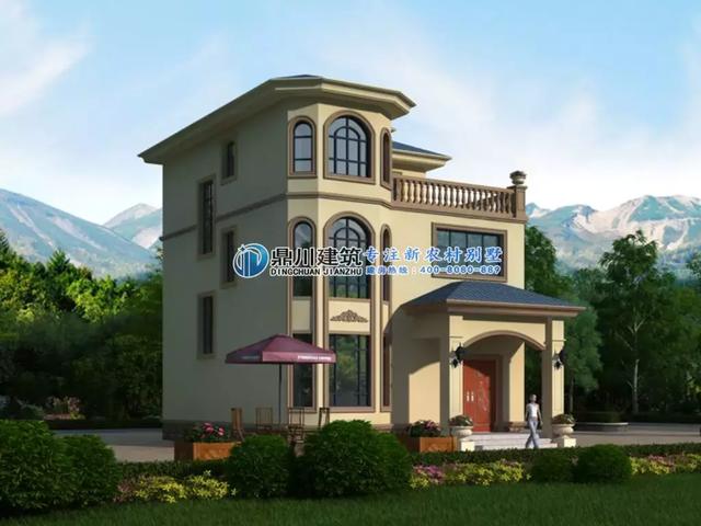 19款農村別墅設計圖，總有一款合你意，享受美好生活，從擁有一棟漂亮別墅開始。