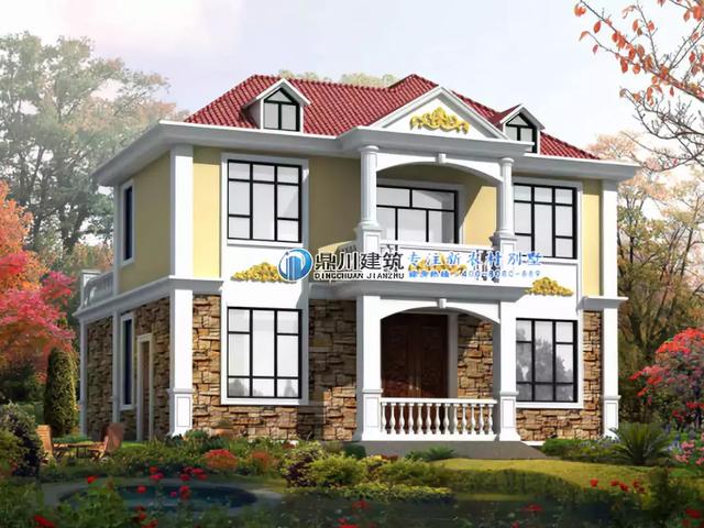 19款農村別墅設計圖，總有一款合你意，享受美好生活，從擁有一棟漂亮別墅開始。