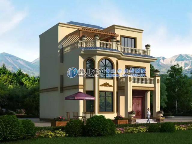 19款農村別墅設計圖，總有一款合你意，享受美好生活，從擁有一棟漂亮別墅開始。