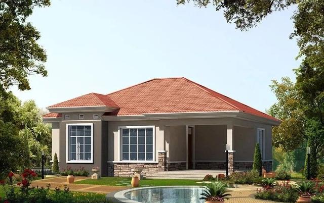 這幾款別墅設計圖，建給父母做養老房正合適