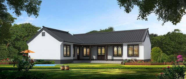 最受歡迎的四套自建中式別墅設計圖，新中式原來這么美，怪不得那么多人建，心動了！