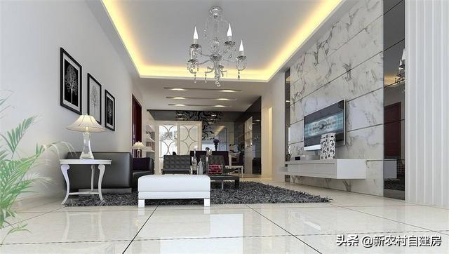 一層農村自建別墅設計圖，一層別墅雖沒有豪華壯觀外觀，但舒適度實用性是高層別墅沒法比的。