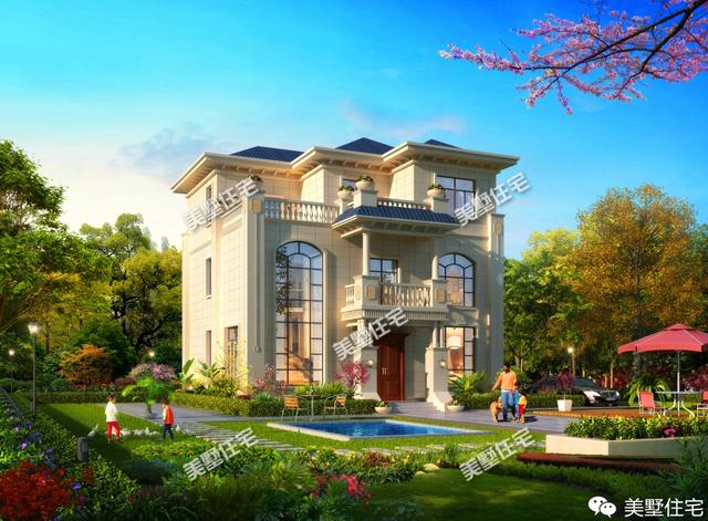 最受歡迎的三層別墅設(shè)計圖，老鄉(xiāng)借錢也搶著蓋，聰明的人已把圖紙收藏好了。