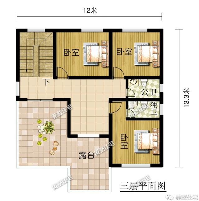 最受歡迎的三層別墅設(shè)計圖，老鄉(xiāng)借錢也搶著蓋，聰明的人已把圖紙收藏好了。