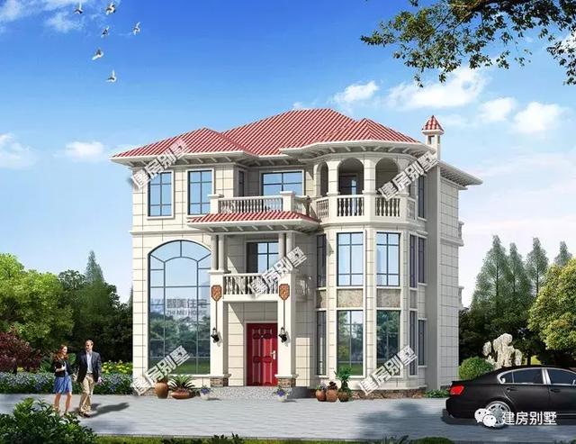 2棟開(kāi)間13米多的三層別墅設(shè)計(jì)圖，每一款都特點(diǎn)鮮明