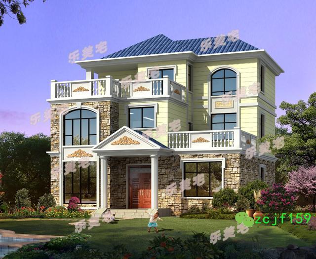 推薦2款三層簡約別墅給大家，希望大家找到合適的戶型。