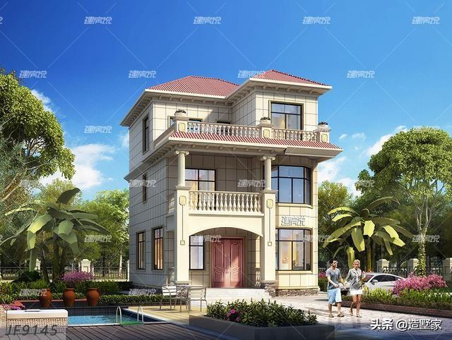 今天為大家帶來3款小面積別墅，第3套造價僅18萬，看完收藏不迷路！