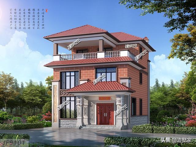 今天為大家帶來3款小面積別墅，第3套造價僅18萬，看完收藏不迷路！