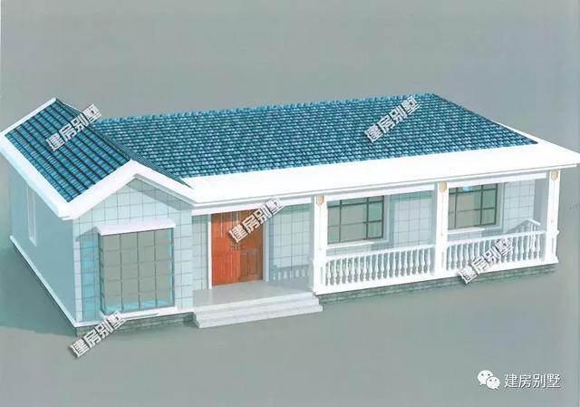 這兩棟一層別墅設(shè)計(jì)圖，豪華不失大氣，空間使用率高