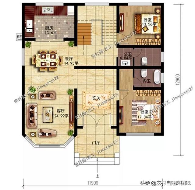 10款帶煙囪的農村別墅設計圖，讓你感受山村生活的美妙