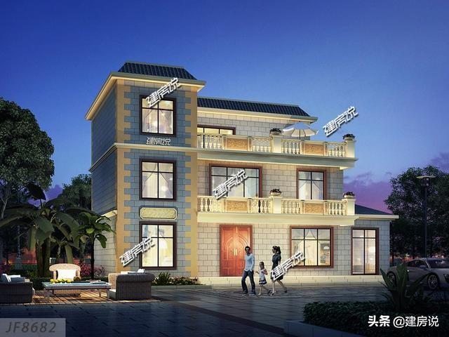 4款帶堂屋+車庫的別墅設計圖，這才是適合農村的好戶型！建棟在老家居住舒適舒心，一百年都不過時。