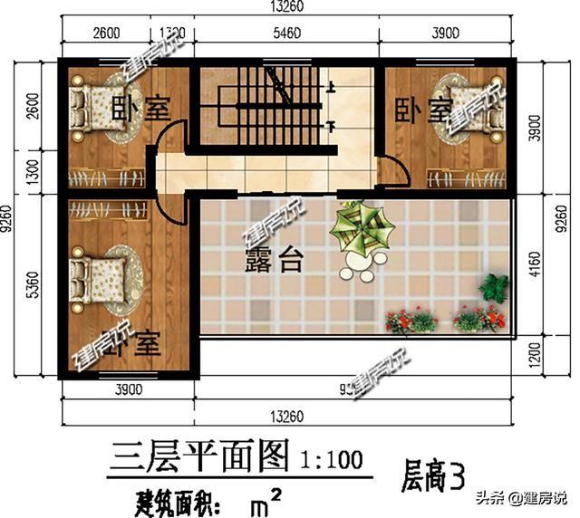 4款帶堂屋+車庫的別墅設計圖，這才是適合農村的好戶型！建棟在老家居住舒適舒心，一百年都不過時。