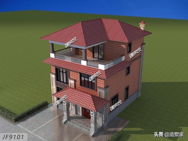 5套小面積農村別墅設計圖，造價不高，也經濟適用！家里人口不多的，可以挑選幾套小面積的別墅！