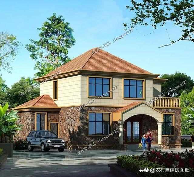 3款農(nóng)村別墅設(shè)計(jì)圖，都帶有柴火灶的設(shè)計(jì)，二款二層經(jīng)濟(jì)實(shí)用型，一款三層時(shí)尚大氣型。二層和三層怎么選，建幾層最劃算？