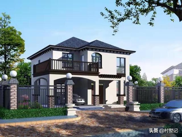 5套二層小別墅設(shè)計圖，造價20萬左右，看完收藏了！