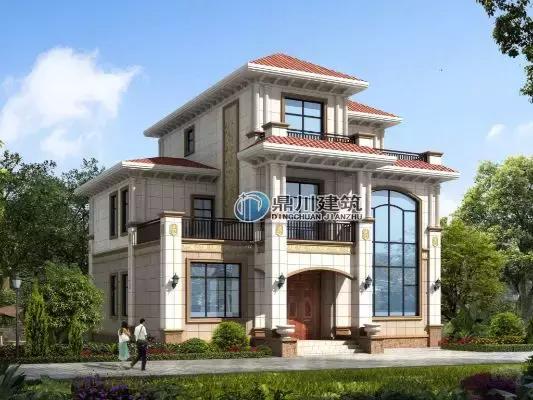 8款復式農村別墅設計圖，開間是農村最常見的12米面寬，看了肯定喜歡！