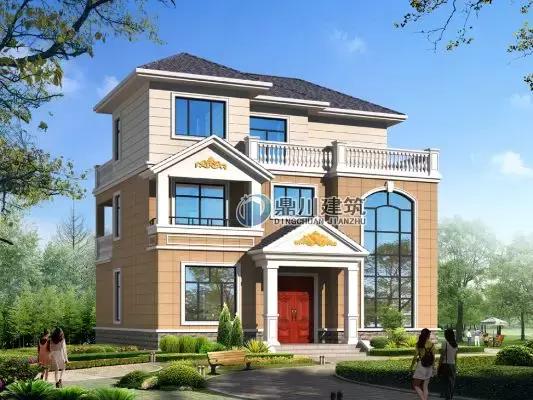 8款復式農村別墅設計圖，開間是農村最常見的12米面寬，看了肯定喜歡！