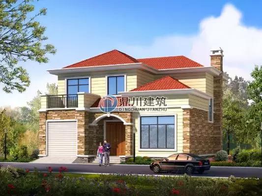 8款復式農村別墅設計圖，開間是農村最常見的12米面寬，看了肯定喜歡！