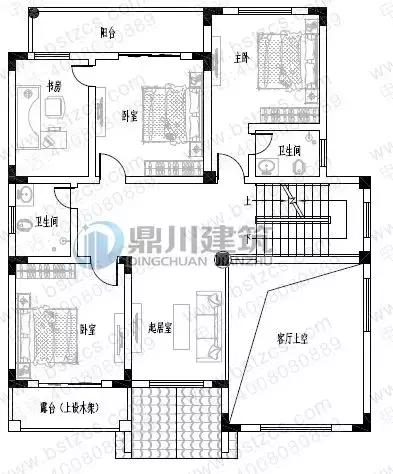 8款復式農村別墅設計圖，開間是農村最常見的12米面寬，看了肯定喜歡！