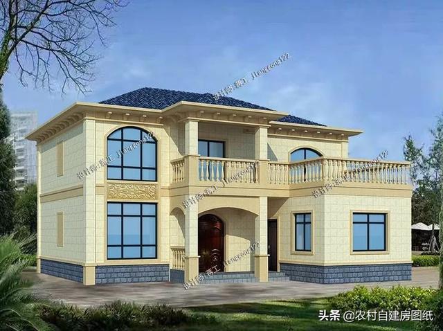 3款帶柴火灶的農村別墅設計圖，二款二層經濟實用型，一款三層時尚大氣型