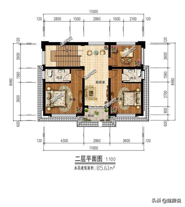 5套很贊的農村別墅設計圖，最低18萬建，圖紙收藏準沒錯